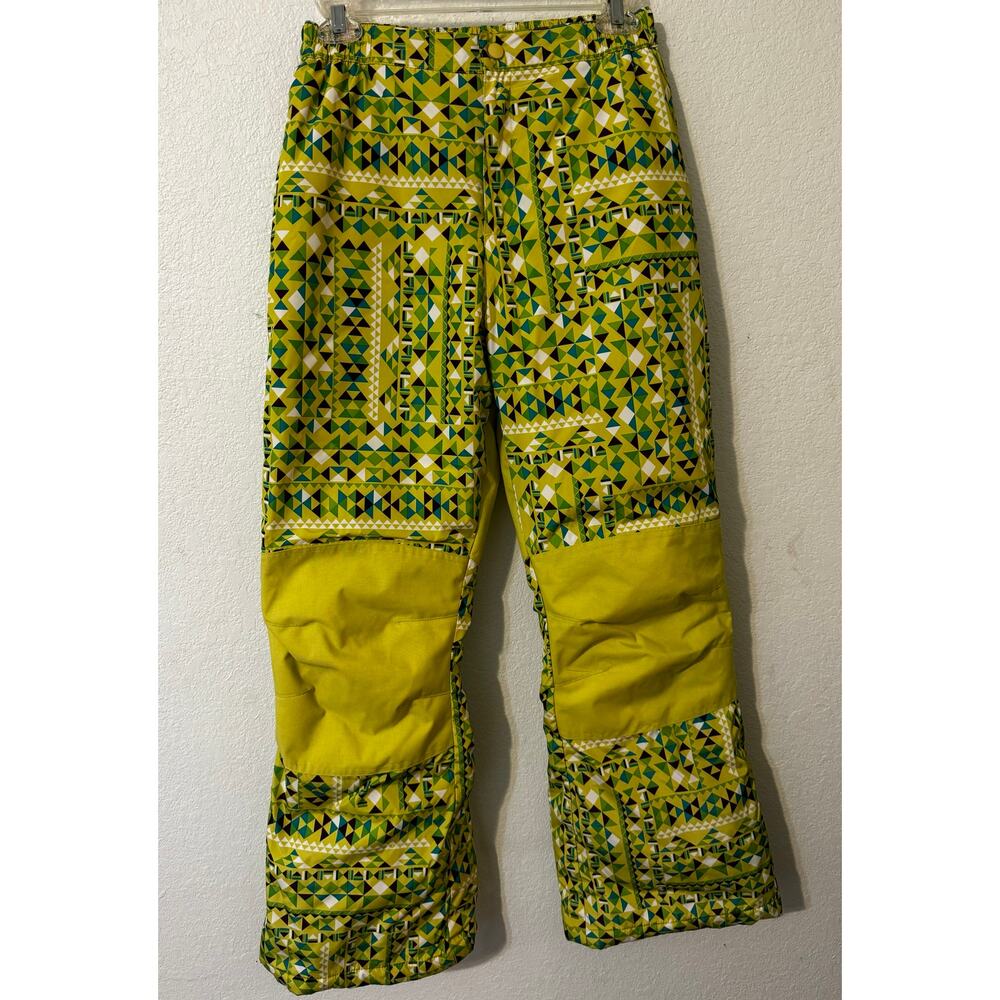 Lands' End Girls Ski Pants Yellow Size 14